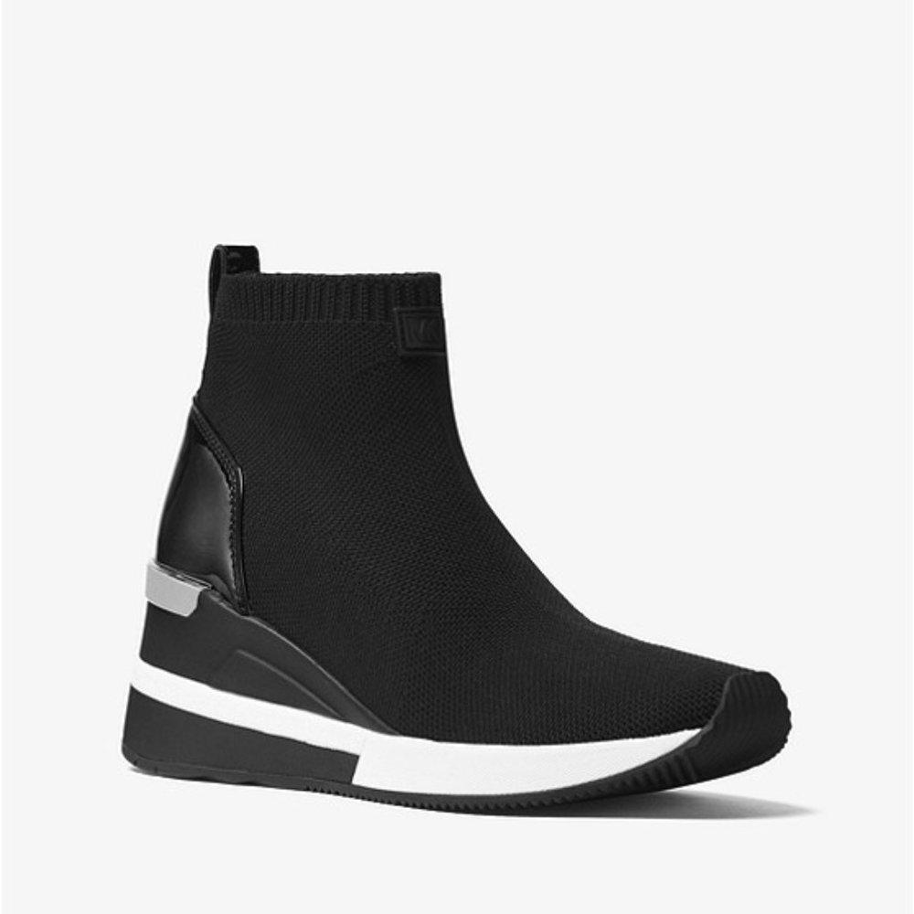 Michael Kors Skyler Stretch Knit Sock Sneaker - Picture 2 of 9